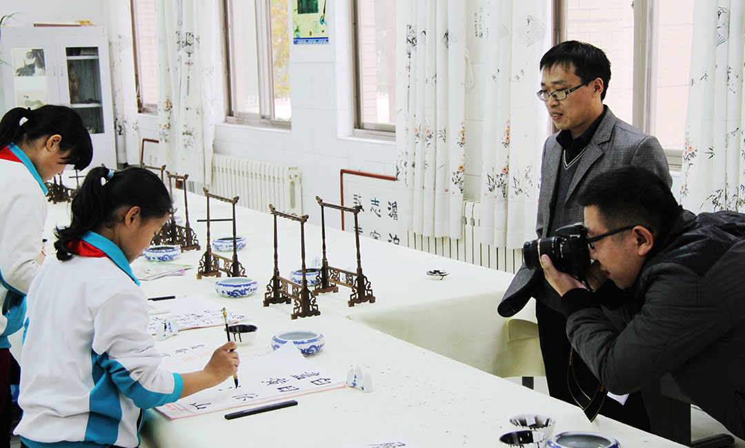 东营东营常州书法教育微网站开发案例